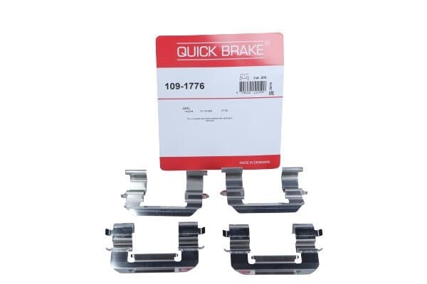 Rear brake pad fitting kit Saab: 1091776 Quick brake Brake pad spring
