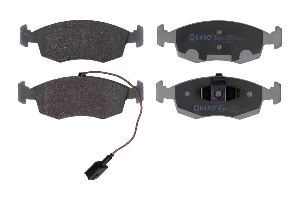 Brake pad kit Fiat 500: QP6638 Quaro Brake pad set