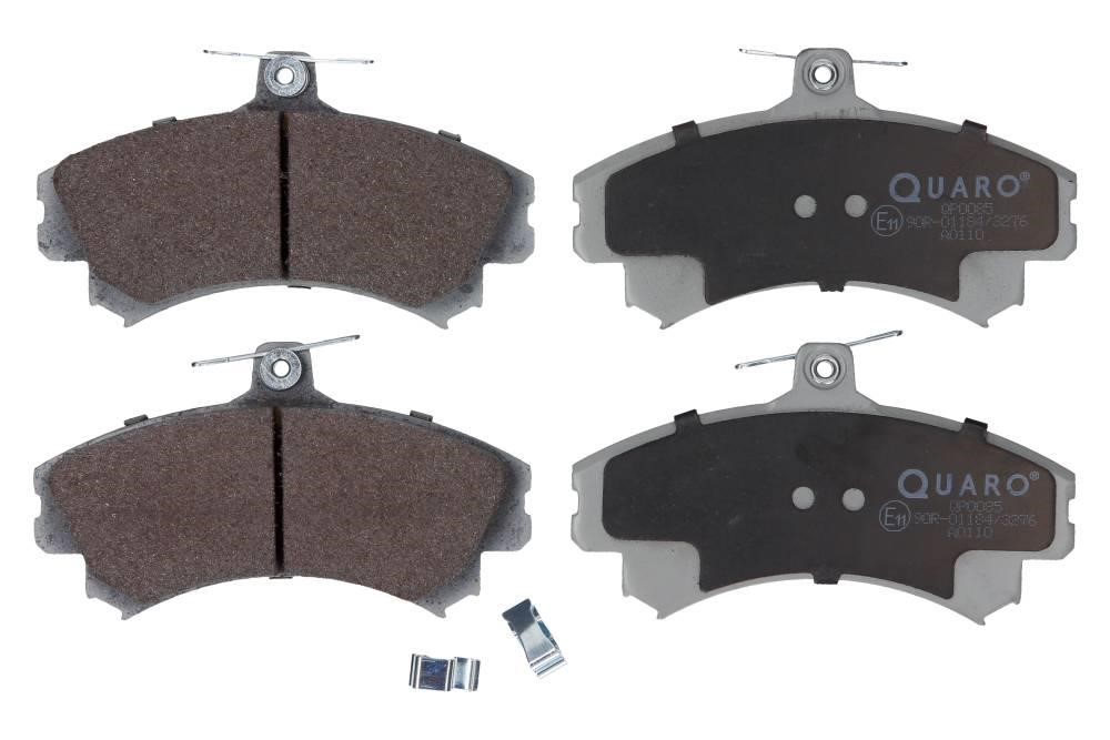 Brake pad kit Smart Forfour: QP0085 Quaro Brake pad set