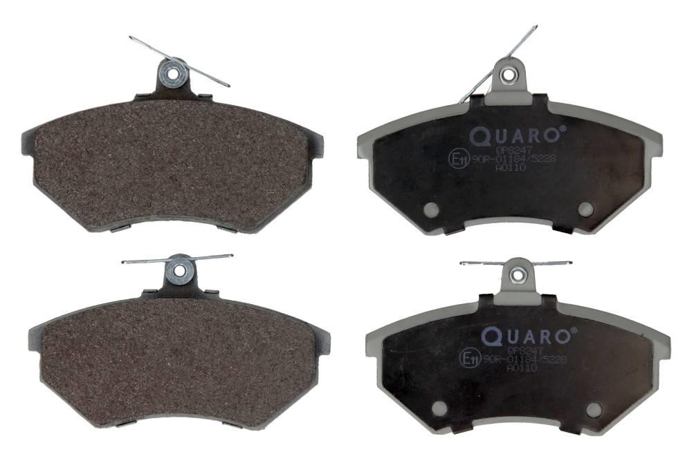 Brake pad Volkswagen Scirocco: QP8247 Quaro Brake pad set