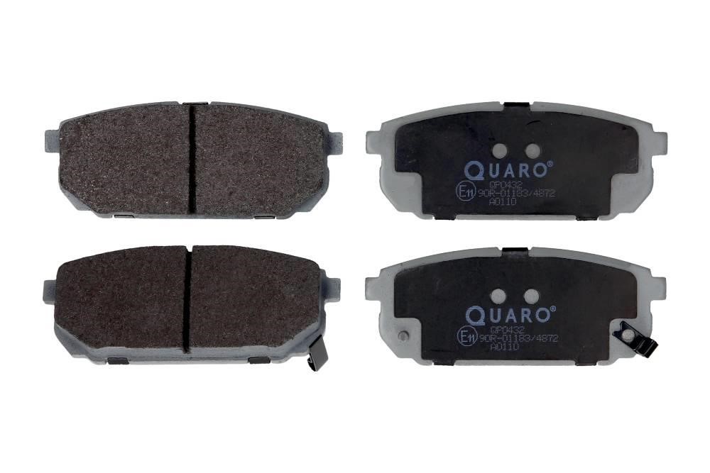 Disc brake pad set KIA Sorento (Kia Sorento): QP0432 Quaro Brake pad set