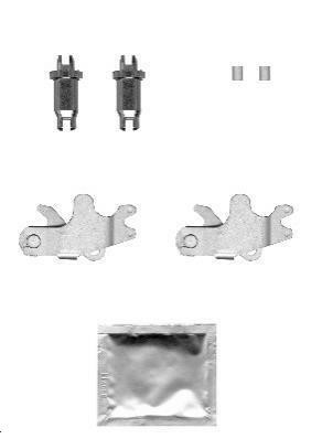 Rear brake pad fitting kit Audi A3: 12053007 Quick brake Handbrake shoes