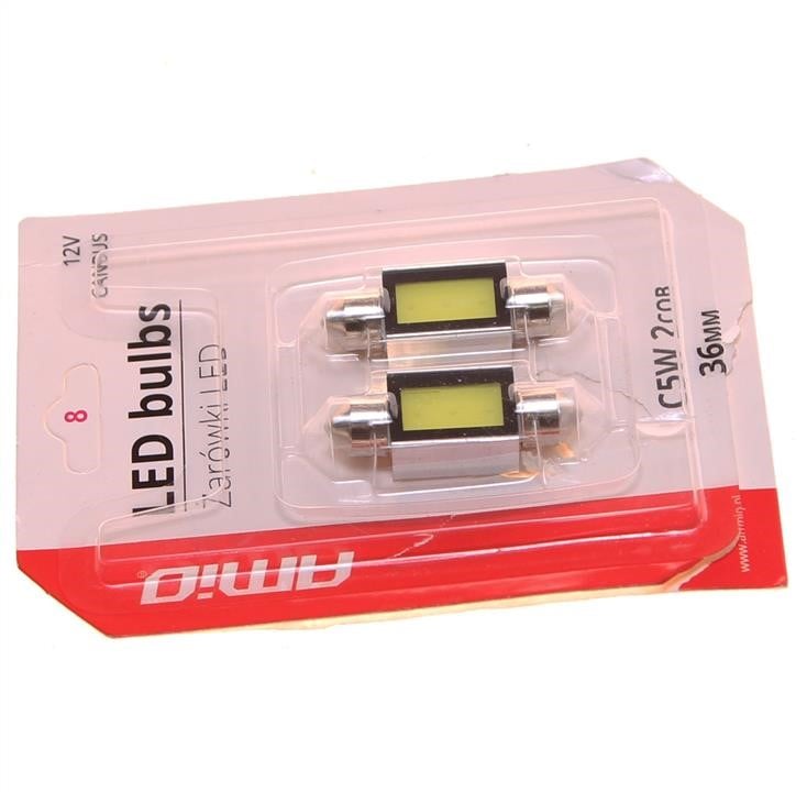LED lamp AMiO 12V LED CANBUS COB3 Festoon C5W C10W C3W 36mm AMiO 01639