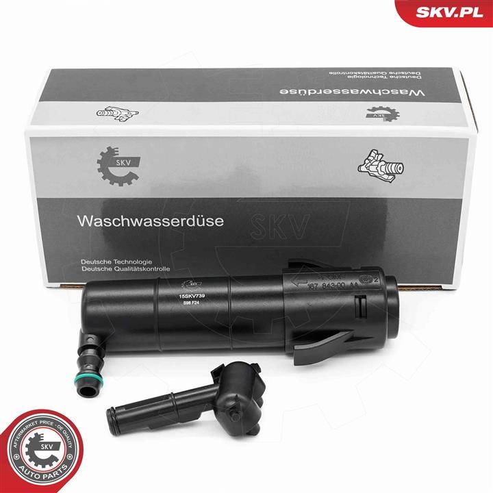 Headlamp washer jets Opel: 15SKV739 Esen SKV Washer Fluid Jet, headlight cleaning