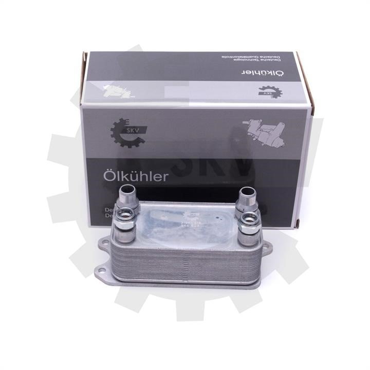 Oil Cooler Mercedes C-Class: 31SKV215 Esen SKV Oil cooler