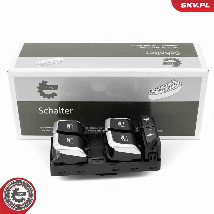 Electric window switch Audi Q3: 37SKV424 Esen SKV Power window button