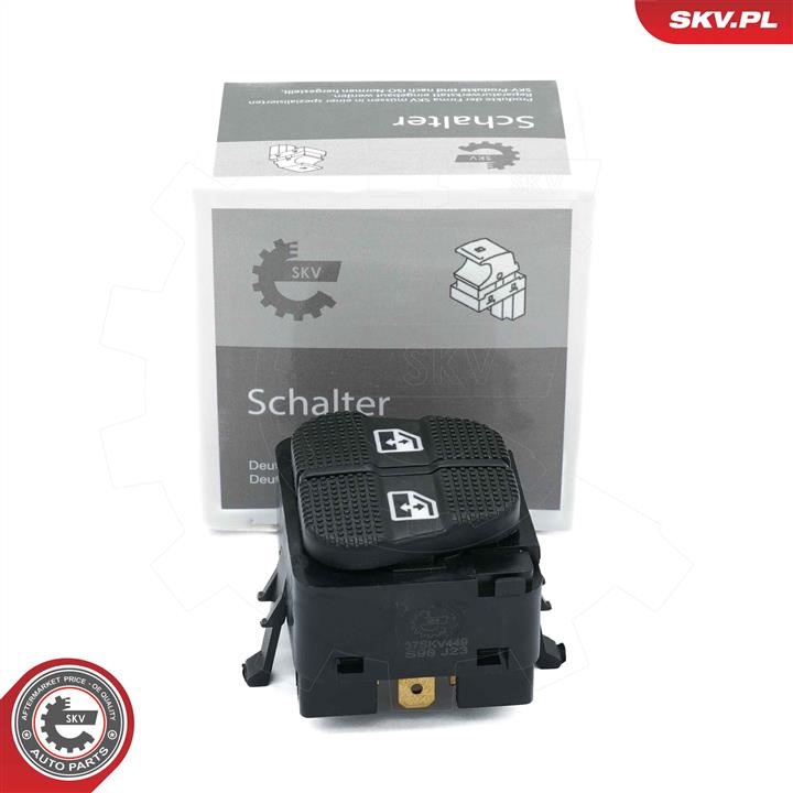 Window control switch Volkswagen Passat: 37SKV449 Esen SKV Power window button