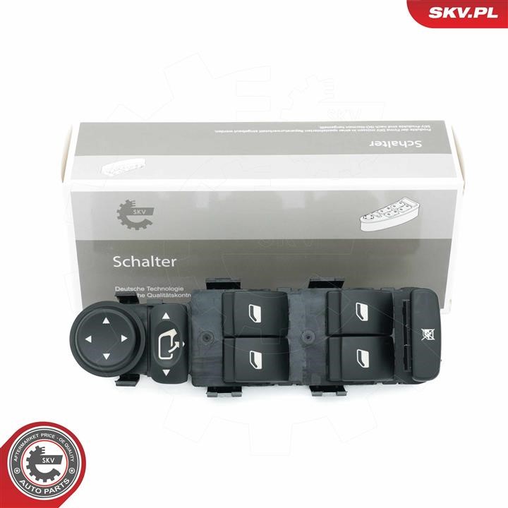 Electric window switch Citroen: 37SKV492 Esen SKV Power window button