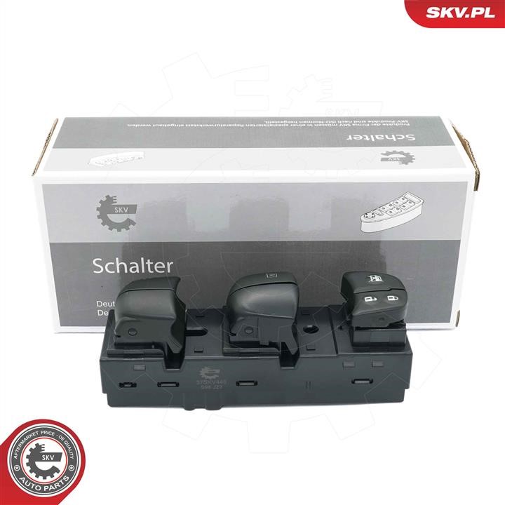 Power window switch Nissan Juke: 37SKV445 Esen SKV Power window button