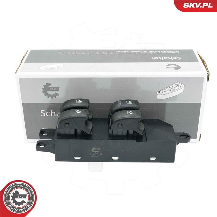 Power window switch Hyundai: 37SKV456 Esen SKV Power window button
