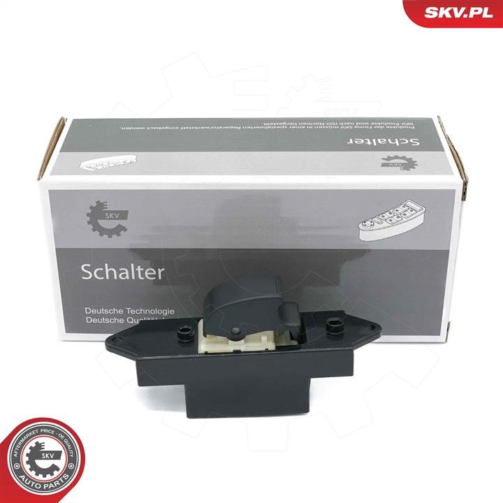 Window control switch Mitsubishi: 37SKV444 Esen SKV Power window button