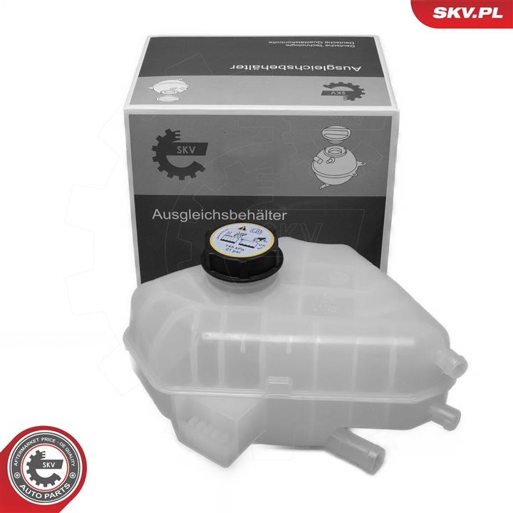 Engine coolant reservoir Ford: 61SKV430 Esen SKV Expansion Tank, coolant