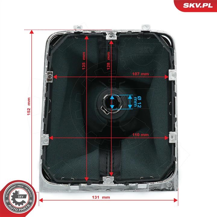 Gear knob Esen SKV 63SKV493