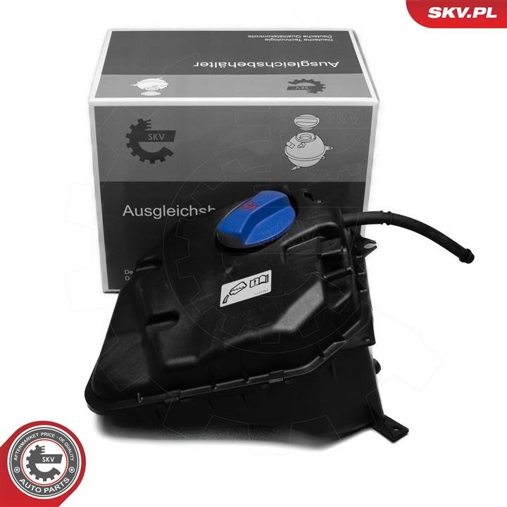 Engine coolant reservoir Audi Q7: 61SKV328 Esen SKV Expansion Tank, coolant