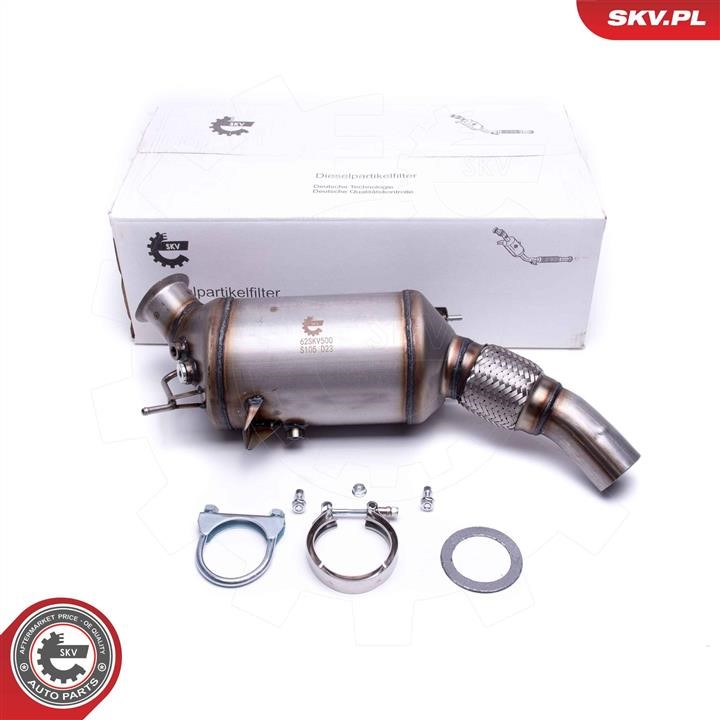 62SKV500 Esen SKV Diesel particulate filter DPF