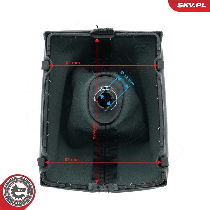 Gear knob Esen SKV 63SKV414