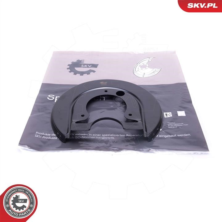 Brake dust shield Volkswagen Bora: 57SKV698 Esen SKV Splash Panel, brake disc