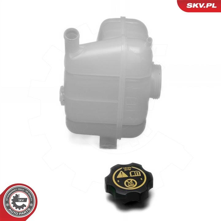 Expansion Tank, coolant Esen SKV 61SKV392