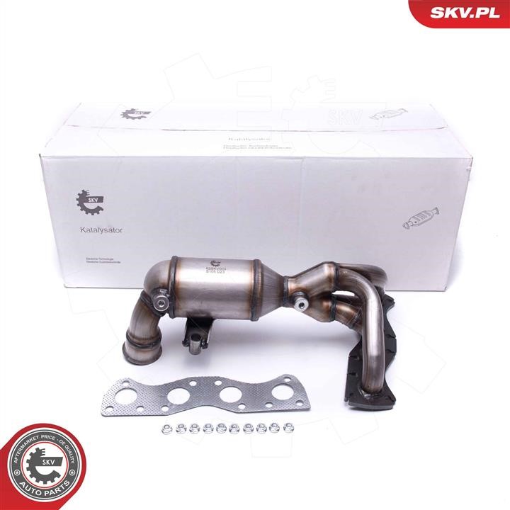 Catalytic exhaust system Citroen C4: 62SKV003 Esen SKV Catalytic Converter