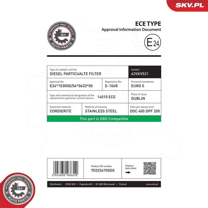 Buy Esen SKV 62SKV521 at a low price in United Arab Emirates!