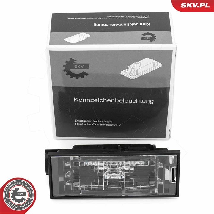 72SKV035 Esen SKV Licence Plate Lamp, towbar