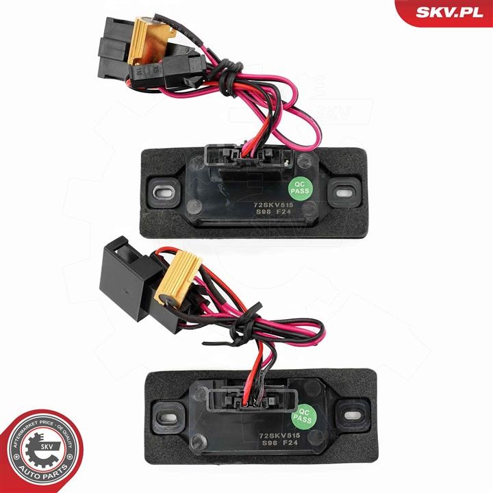 Licence Plate Lamp, towbar Esen SKV 72SKV515