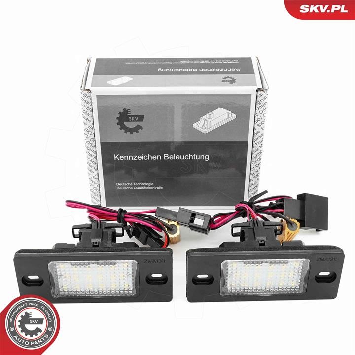 72SKV515 Esen SKV Licence Plate Lamp, towbar