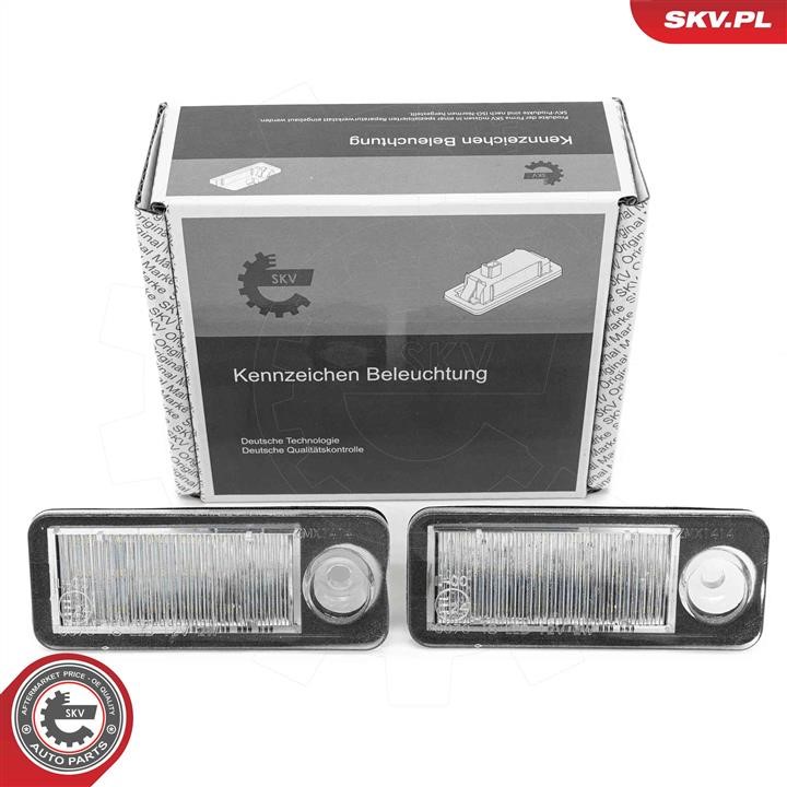 72SKV528 Esen SKV Licence Plate Lamp, towbar