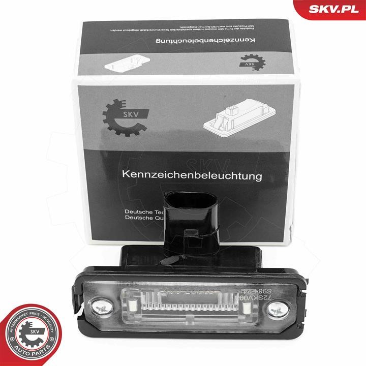 72SKV003 Esen SKV Licence Plate Lamp, towbar