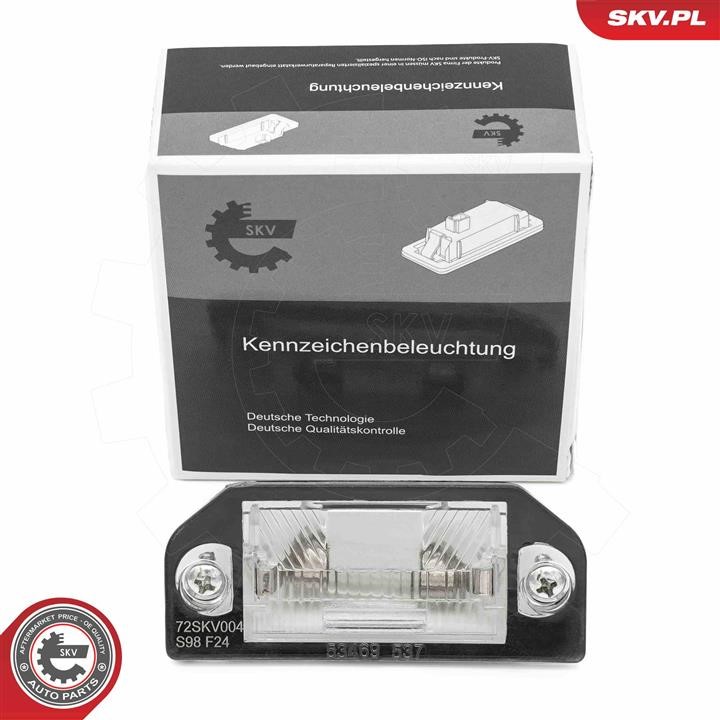 72SKV004 Esen SKV Licence Plate Lamp, towbar