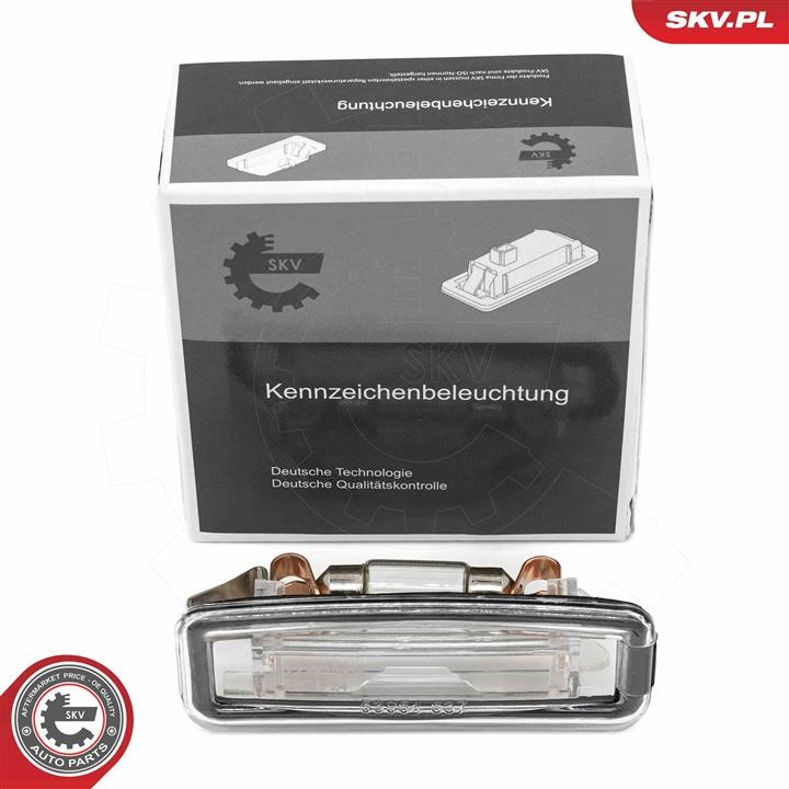 72SKV005 Esen SKV Licence Plate Lamp, towbar