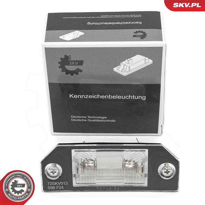 72SKV013 Esen SKV Licence Plate Lamp, towbar