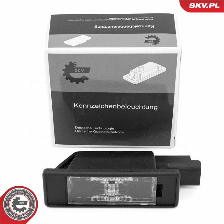72SKV031 Esen SKV Licence Plate Lamp, towbar