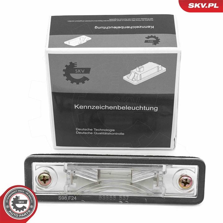 72SKV006 Esen SKV Licence Plate Lamp, towbar
