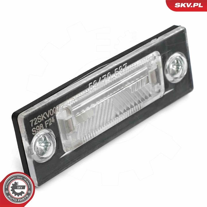 Licence Plate Lamp, towbar Esen SKV 72SKV007