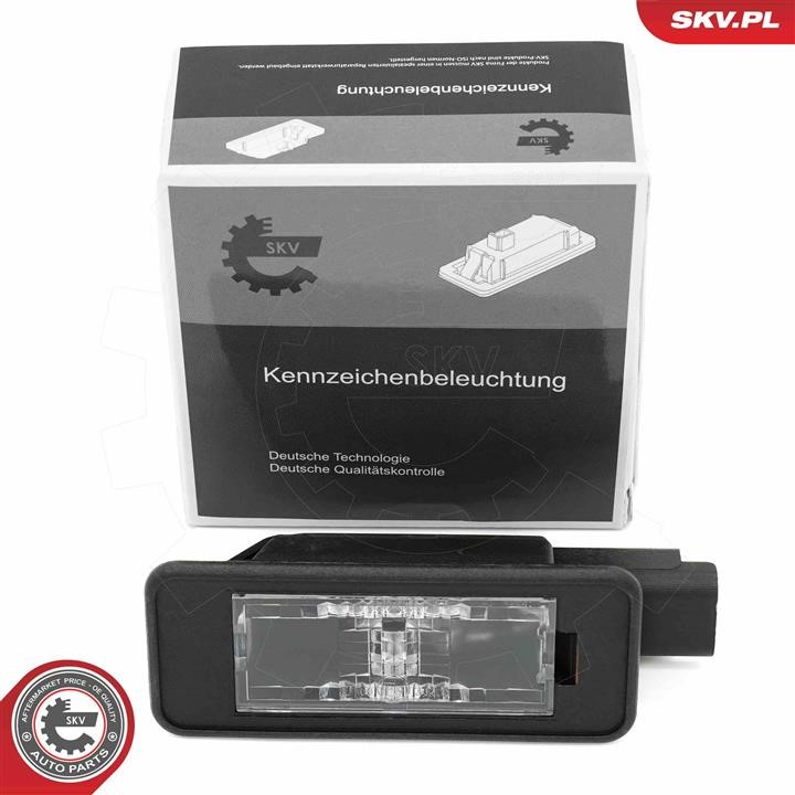 72SKV032 Esen SKV Licence Plate Lamp, towbar
