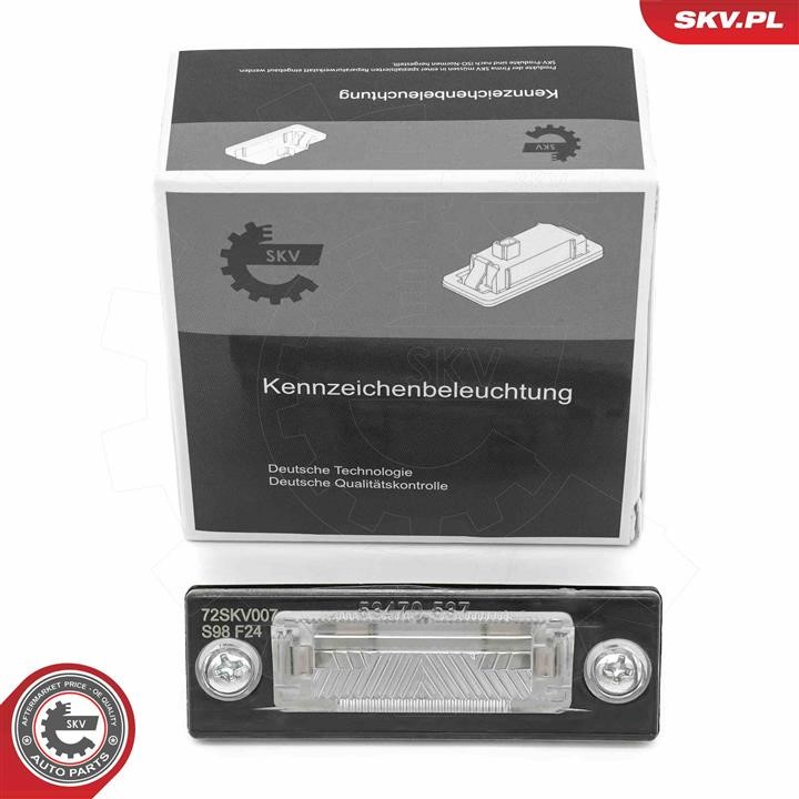 72SKV007 Esen SKV Licence Plate Lamp, towbar