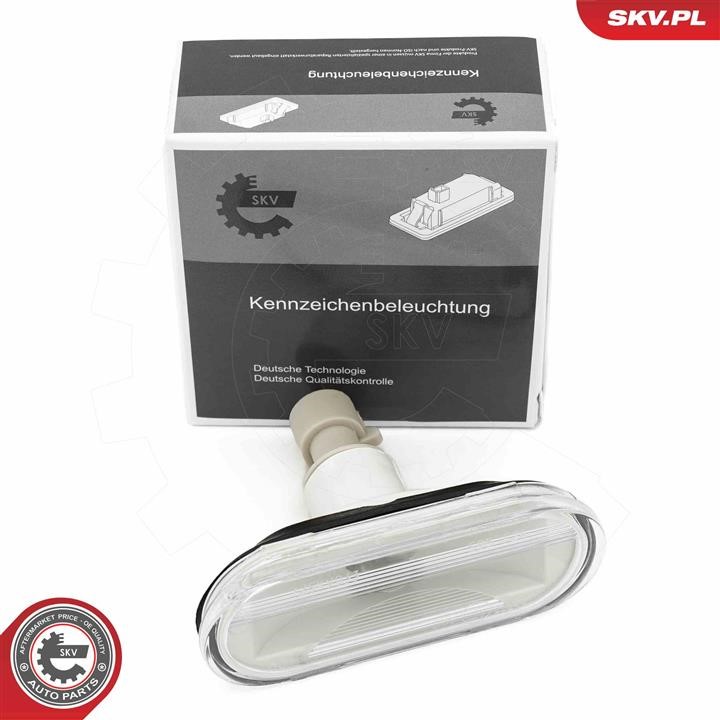 72SKV033 Esen SKV Licence Plate Lamp, towbar