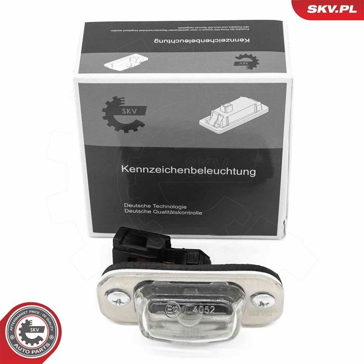 72SKV008 Esen SKV Licence Plate Lamp, towbar