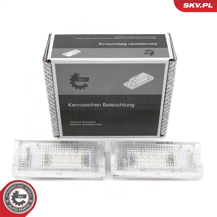 72SKV505 Esen SKV Licence Plate Lamp, towbar