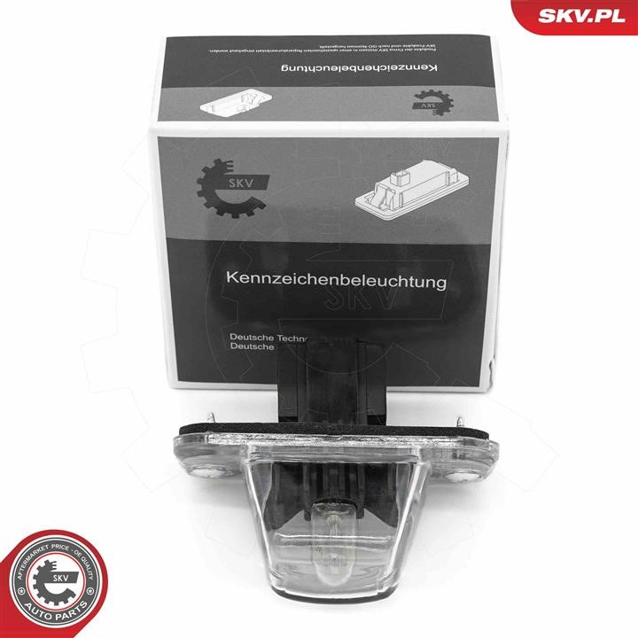 72SKV017 Esen SKV Licence Plate Lamp, towbar