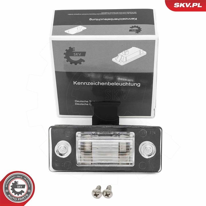 72SKV034 Esen SKV Licence Plate Lamp, towbar