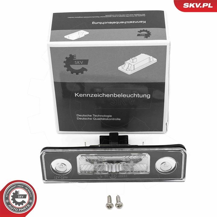 72SKV036 Esen SKV Licence Plate Lamp, towbar