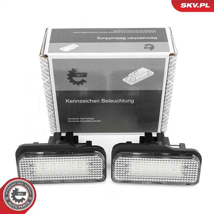 72SKV508 Esen SKV Licence Plate Lamp, towbar