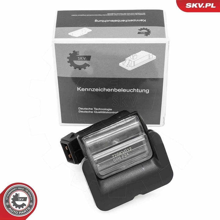 72SKV012 Esen SKV Licence Plate Lamp, towbar