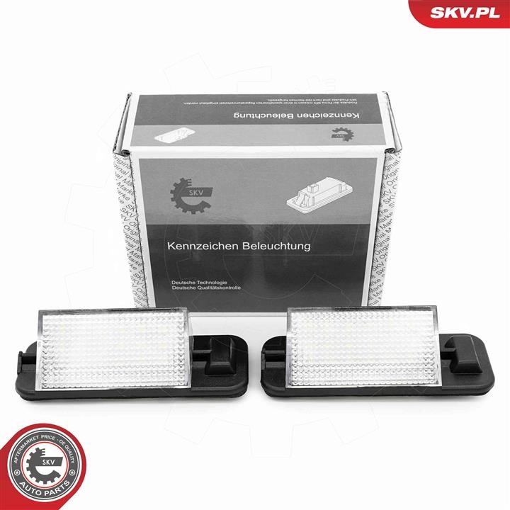 72SKV532 Esen SKV Licence Plate Lamp, towbar