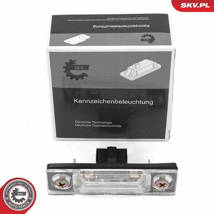 72SKV038 Esen SKV Licence Plate Lamp, towbar