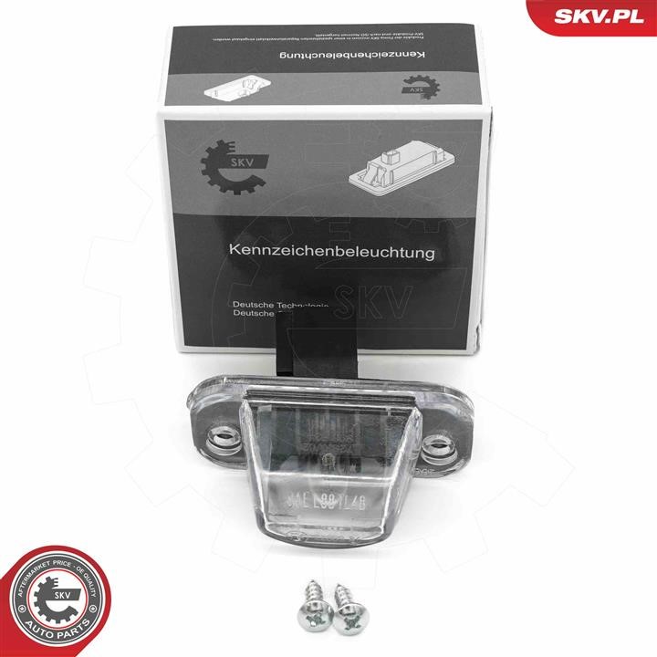 72SKV020 Esen SKV Licence Plate Lamp, towbar