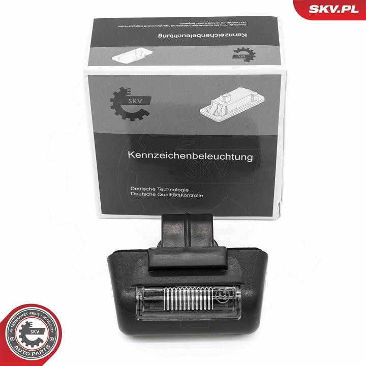 72SKV021 Esen SKV Licence Plate Lamp, towbar