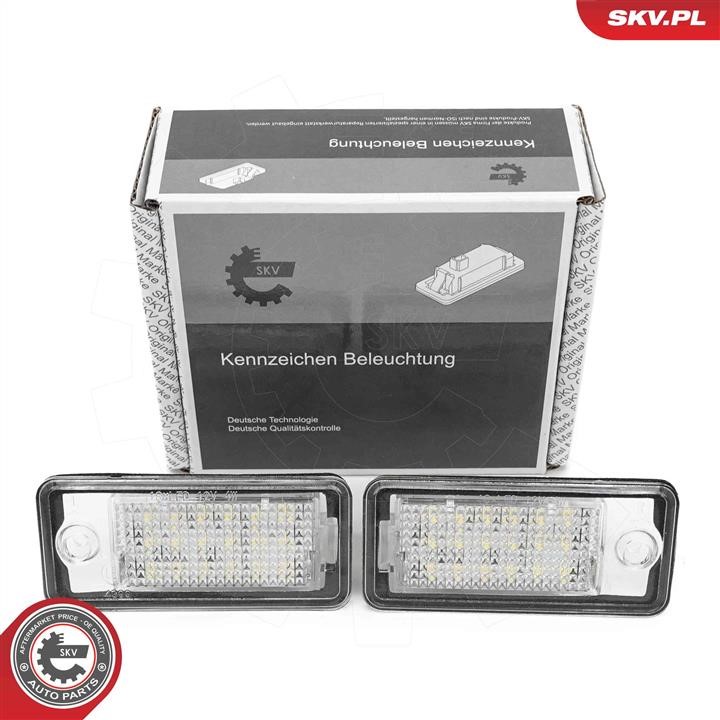 72SKV511 Esen SKV Licence Plate Lamp, towbar